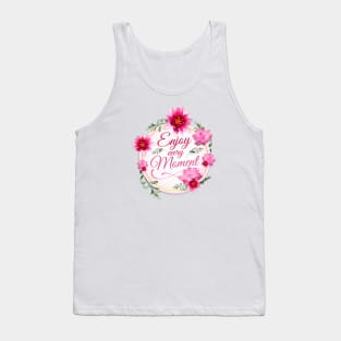 Spiritual Lotus – Enjoy every Moment Tank Top